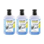 Lot de 3 bouteilles de shampooing accessoires et entretien (6. 295. 750. 0 62957500 )