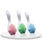 Lot de 3 brosses nettoyantes pour le visage en silicone avec poign�e