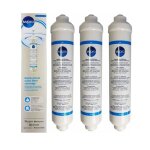 Lot de 3 cartouches filtre  eau d'origine wpro usc100 rfrigrateur conglateur (481281718629 484000008553 ...