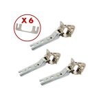 Lot de 3 charnières de porte réfrigérateur congélateur (00268699 5554870 bosch gaggenau kompatibel neff ... Lot de 3 charnières de porte réfrigérateur congélateur (00268699 5554870 bosch gaggenau kompatibel neff ...