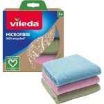 Lot de 3 chiffons en microfibre 100% recyclé vileda Lot de 3 chiffons en microfibre 100% recyclé vileda