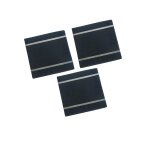Lot de 3 filtres charbon + fixations ak550ae1 (51486 - 3627) hotte (71x0729 as0062460 de dietrich)