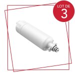 Lot de 3 filtres � eau frigo r�frig�rateur cong�lateur (adq36006101 lg)