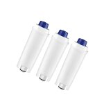 Lot de 3 filtres ecam dlsc002 cafetire expresso (5513292811 delonghi ariete kenwood)