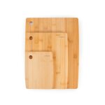 Lot de 3 planches a decouper en bambou les planches de kitchencook