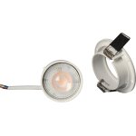 Lot 3 spots blanc encastrables orientables ruby module 5w 420lm blanc neutre