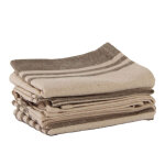 Lot de 3 torchons 100% coton lav�