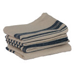 Lot de 3 torchons 100% coton lav�