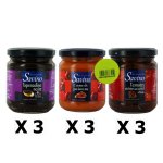 Lot 3x lot 3x180g - tapenadine olivade noire + crème de poivrons + tomates séchées au soleil a l'huile ... Lot 3x lot 3x180g - tapenadine olivade noire + crème de poivrons + tomates séchées au soleil a l'huile ...