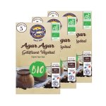 Lot 3x agar agar bio - sainte lucie - sachets 5x2g Lot 3x agar agar bio - sainte lucie - sachets 5x2g
