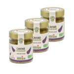 Lot 3x caviar d'aubergine bio - pot 130g