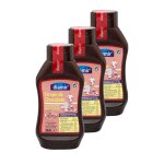 Lot 3x coulis / sirop de chocolat - flacon 360g