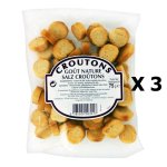 Lot 3x crotons nature - tipiak - sachet 75g