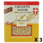 Lot 3x crozets nature - saveurs des alpes - boîte 400g Lot 3x crozets nature - saveurs des alpes - boîte 400g