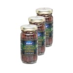 Lot 3x filet anchois a l'huile de tournesol - bocal 90g Lot 3x filet anchois a l'huile de tournesol - bocal 90g