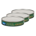 Lot 3x filet anchois a l'huile tournesol - boîte 495g Lot 3x filet anchois a l'huile tournesol - boîte 495g