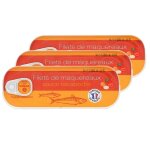 Lot 3x filets de maquereaux escabche - conserve 169g