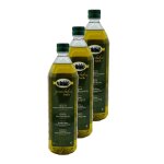 Lot 3x huile d'olive extra vierge de cr�te - bouteille 1l