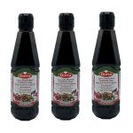 Lot 3x mlasse de grenade (sauce) - bouteille 500g