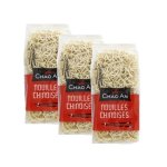 Lot 3x nouilles chinoises s�ches instantan�e - chao'an - sachet 400g