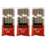 Lot 3x nouilles soba - chao'an - paquet 500g