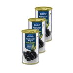 Lot 3x olive noire dnoyaute - bote 345g
