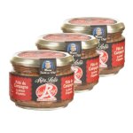 Lot 3x pt de campagne au piment d'espelette - label rouge - pot 180g