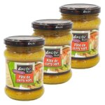 Lot 3x pte de curry vert - bocal 660g