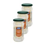 Lot 3x petit oignon blanc au vinaigre - bocal 300g