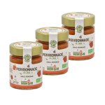 Lot 3x poivronnade a l'ail bio - pot 130g