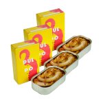 Lot 3x poulpe a l'ail - bote 110g