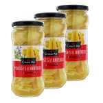 Lot 3x pousses de bambou - chao'an - bocal 180g