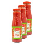 Lot 3x purée de tomates bio - bouteille 700g Lot 3x purée de tomates bio - bouteille 700g