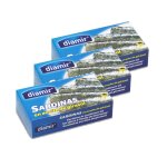 Lot 3x sardine a l'huile - boîte 125g Lot 3x sardine a l'huile - boîte 125g