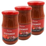 Lot 3x sauce bolognaise - 100% pur b?uf franais - bocal 350g