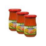Lot 3x sauce bolognaise bio - louis martin - pot 190g