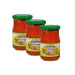 Lot 3x sauce provencale bio - louis martin - pot 190g