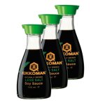 Lot 3x sauce soja allge en sel - flacon 150ml