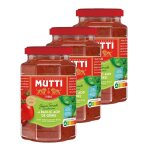 Lot 3x sauce tomates et basilic - bocal 400g