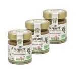 Lot 3x tapenade d'olives vertes bio - pot 130g Lot 3x tapenade d'olives vertes bio - pot 130g