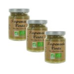 Lot 3x tapenade verte bio - pot 90g Lot 3x tapenade verte bio - pot 90g