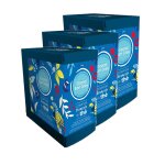 Lot 3x th� noir grand earl grey - 20 sachets - bo�te 40g