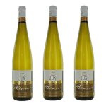 Lot 3x vin blanc alsace gewurztraminer aop - bouteille 750ml