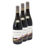 Lot 3x vin rouge crozes hermitage monts et collines - bouteille 750ml