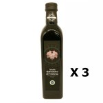Lot 3x vinaigre balsamique - aceto balsamico igp - mod�ne - bouteille 500ml