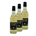 Lot 3x vinaigre de miel - rucher de macameli - bouteille 500ml
