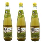 Lot 3x vinaigre de riz - bouteille 700ml