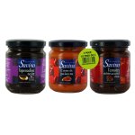 Lot 3x180g - tapenadine olivade noire + crème de poivrons + tomates séchées au soleil a l'huile - les ... Lot 3x180g - tapenadine olivade noire + crème de poivrons + tomates séchées au soleil a l'huile - les ...