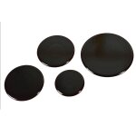 Lot de 4 chapeaux de bruleur plaque de cuisson (c00052931 c00052932 scholtes 2i marchi ariston hotpoint ...