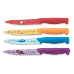 Lot de 4 couteaux design 13 cm